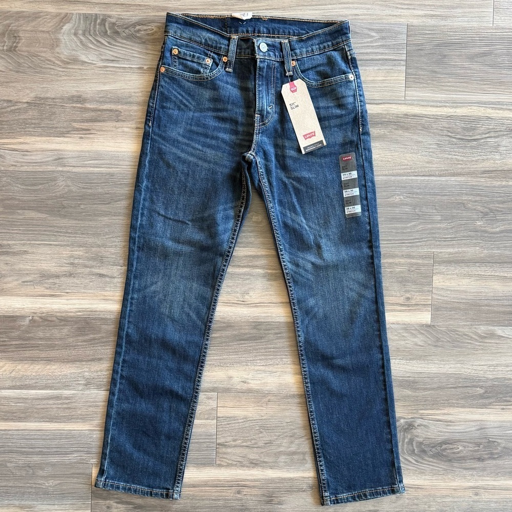 NWT Levi Strauss 511 Slim Jeans Size W28 X L30